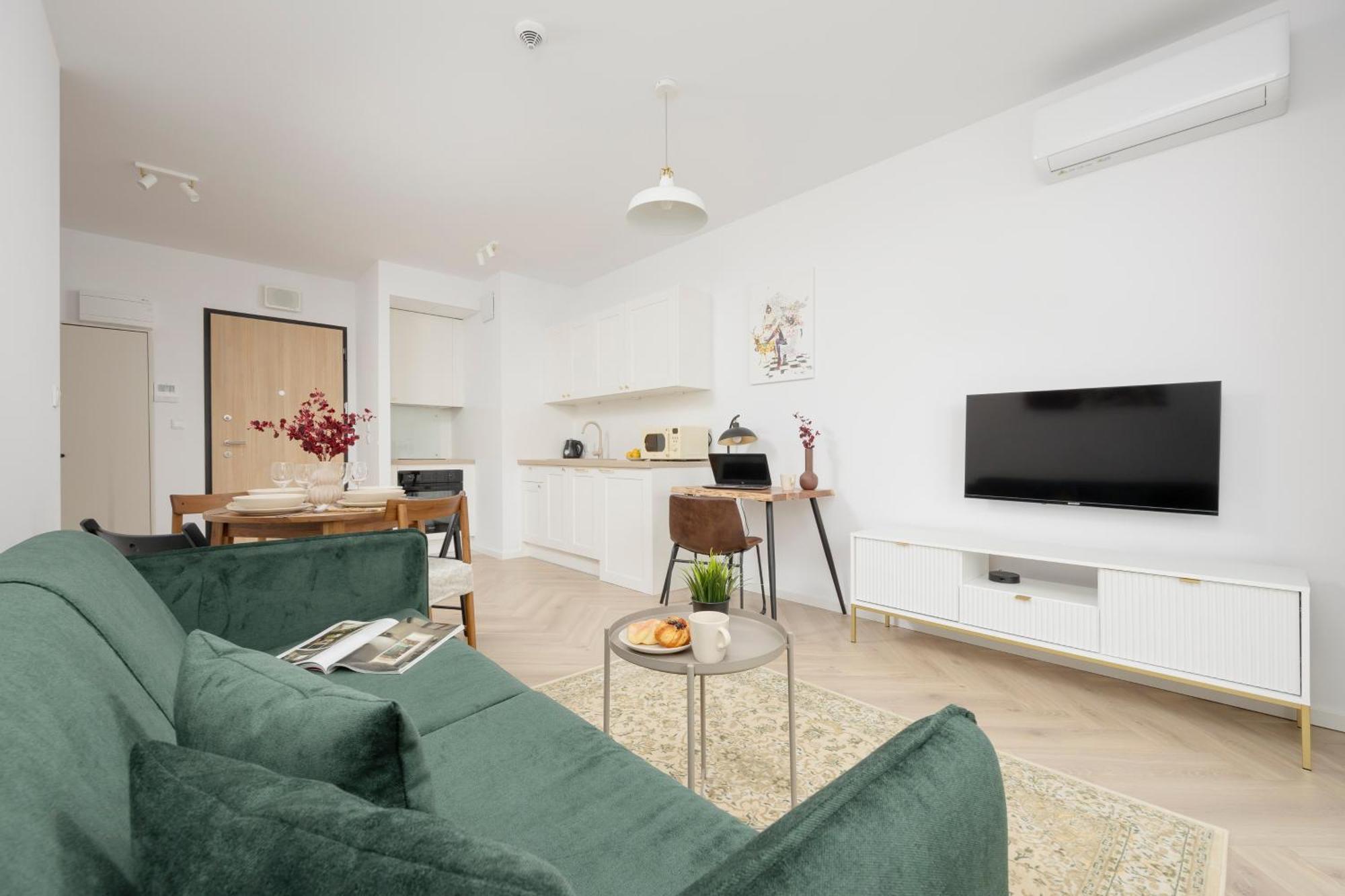 Modern Apartment With Balcony Near Aleje Jerozolimskie By Noclegi Renters Varsóvia Exterior foto