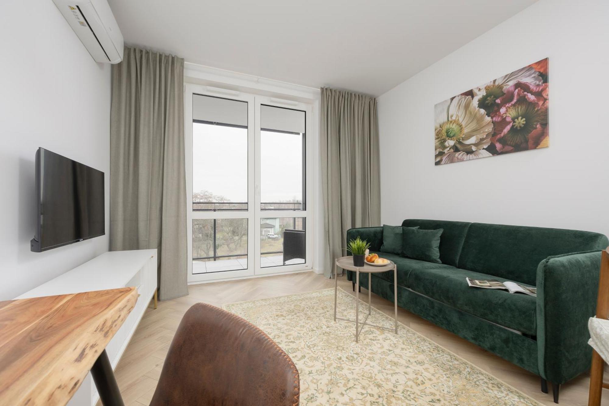 Modern Apartment With Balcony Near Aleje Jerozolimskie By Noclegi Renters Varsóvia Exterior foto